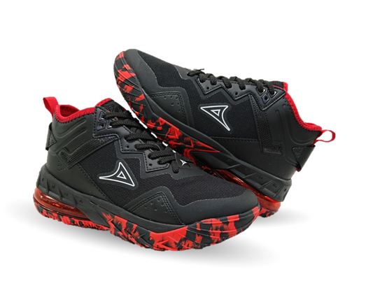 Tenis Deportivo para baloncesto Pirma 2018 Negro/Rojo para hombre