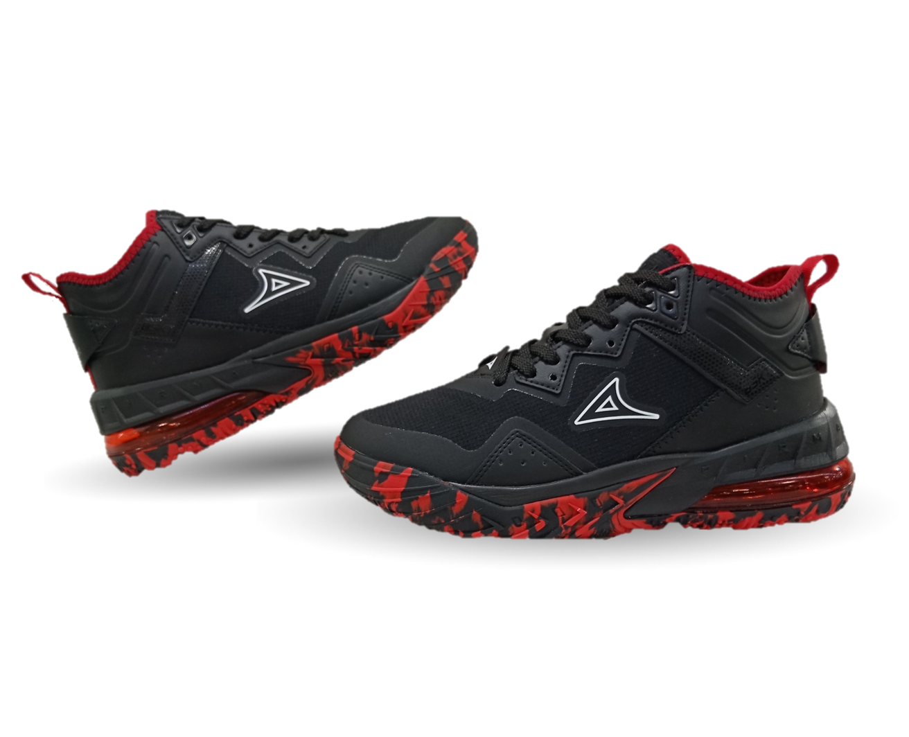 Tenis Deportivo para baloncesto Pirma 2018 Negro/Rojo para hombre