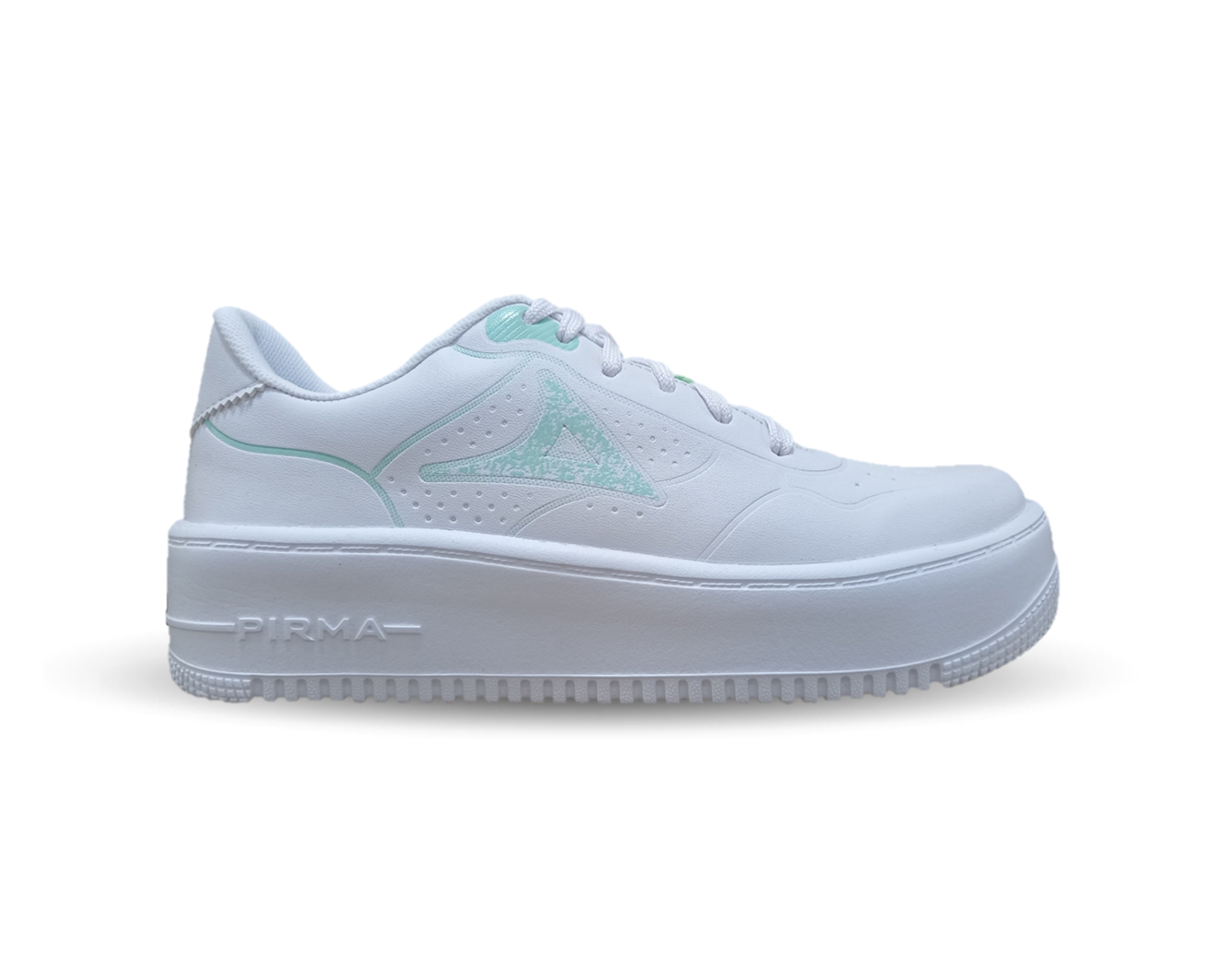 Tenis Urbano Pirma 5534 Blanco/Verde para mujer