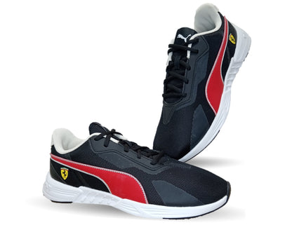 Tenis Deportivo Puma 1504 Negro/Rojo para hombre