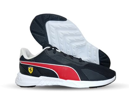 Tenis Deportivo Puma 1504 Negro/Rojo para hombre