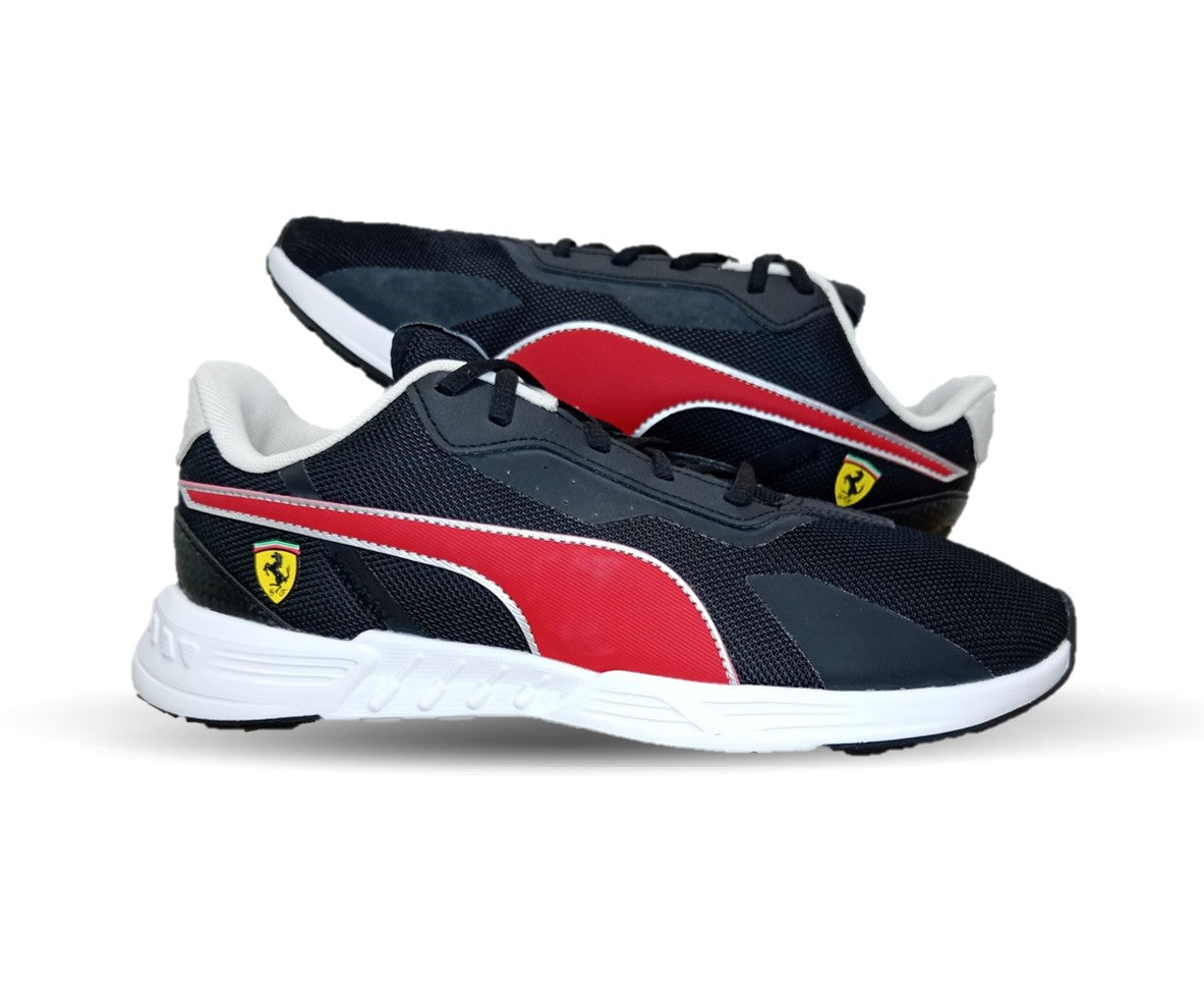 Tenis Deportivo Puma 1504 Negro/Rojo para hombre