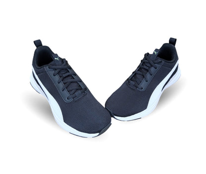 Tenis Deportivo Puma 3101 Negro/Blanco para mujer