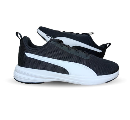 Tenis Deportivo Puma 3101 Negro/Blanco para mujer