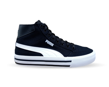 Tenis Urbano Textil Puma 6501 Negro/Blanco para hombre