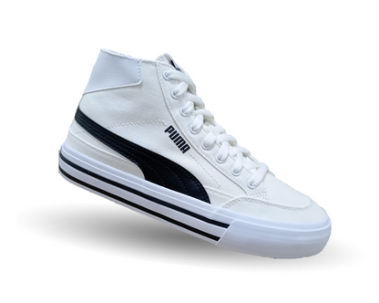 Tenis Urbano Textil Puma 6502 Blanco/Negro para hombre