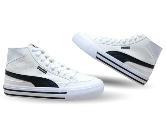 Tenis Urbano Textil Puma 6502 Blanco/Negro para hombre