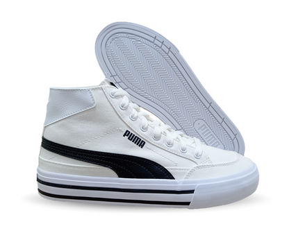 Tenis Urbano Textil Puma 6502 Blanco/Negro para hombre