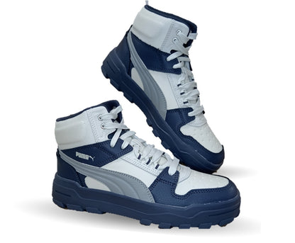 Tenis Urbano Puma 6807 Beige/Negro/Gris para hombre