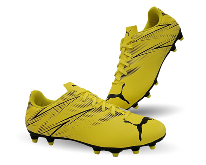 Tenis de Futbol con tachones para césped Puma 7702 Amarillo/Negro para hombre