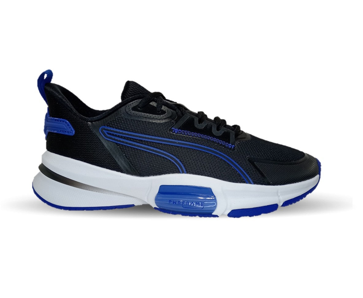 Tenis Deportivo Puma 8208 Negro/Azul para hombre