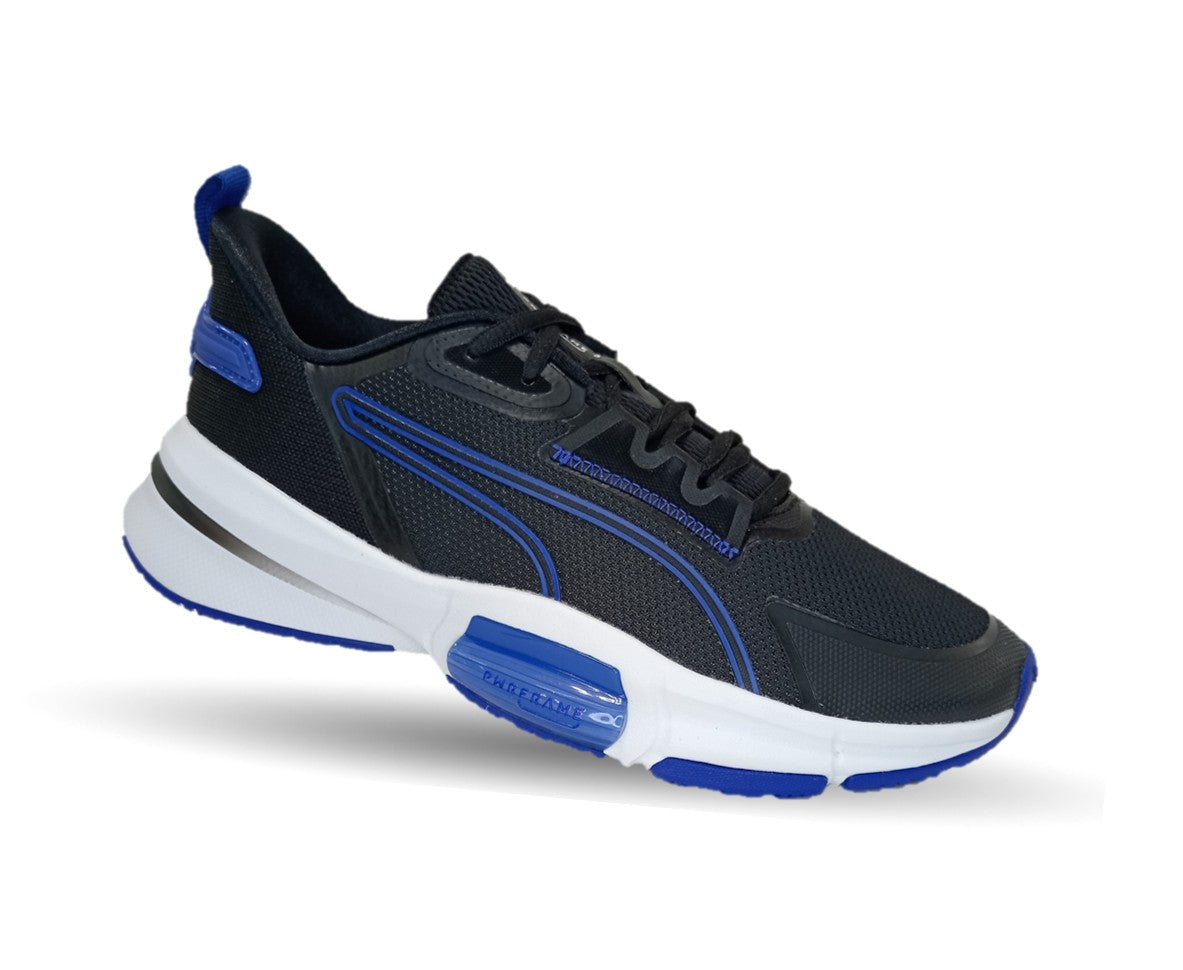 Tenis Deportivo Puma 8208 Negro/Azul para hombre