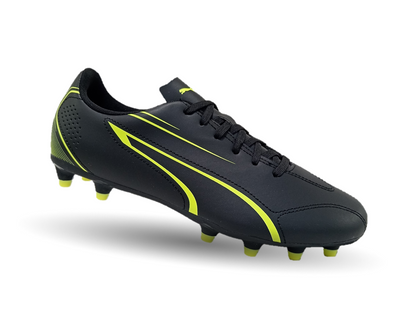 Tenis de Futbol con tachones para césped Puma 8303 Negro/Lima para hombre