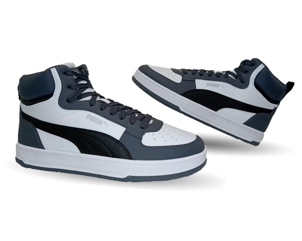 Tenis Urbano Puma 9105 Blanco/Gris/Negro para hombre