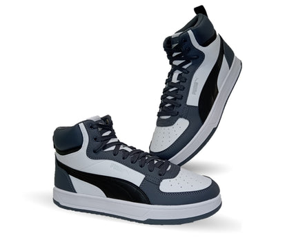 Tenis Urbano Puma 9105 Blanco/Gris/Negro para hombre