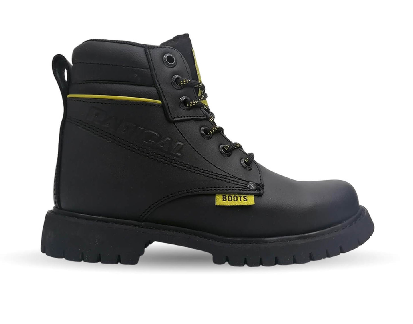 Botas Industriales y Casuales de piel Radical 23 Negro Unisex para mujer y hombre