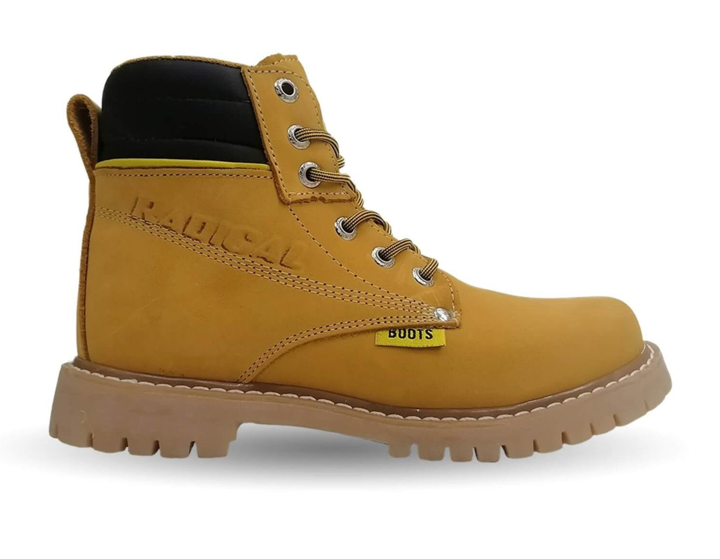 Botas Industriales y Casuales de piel Radical 23 Nobuck Miel para hombre