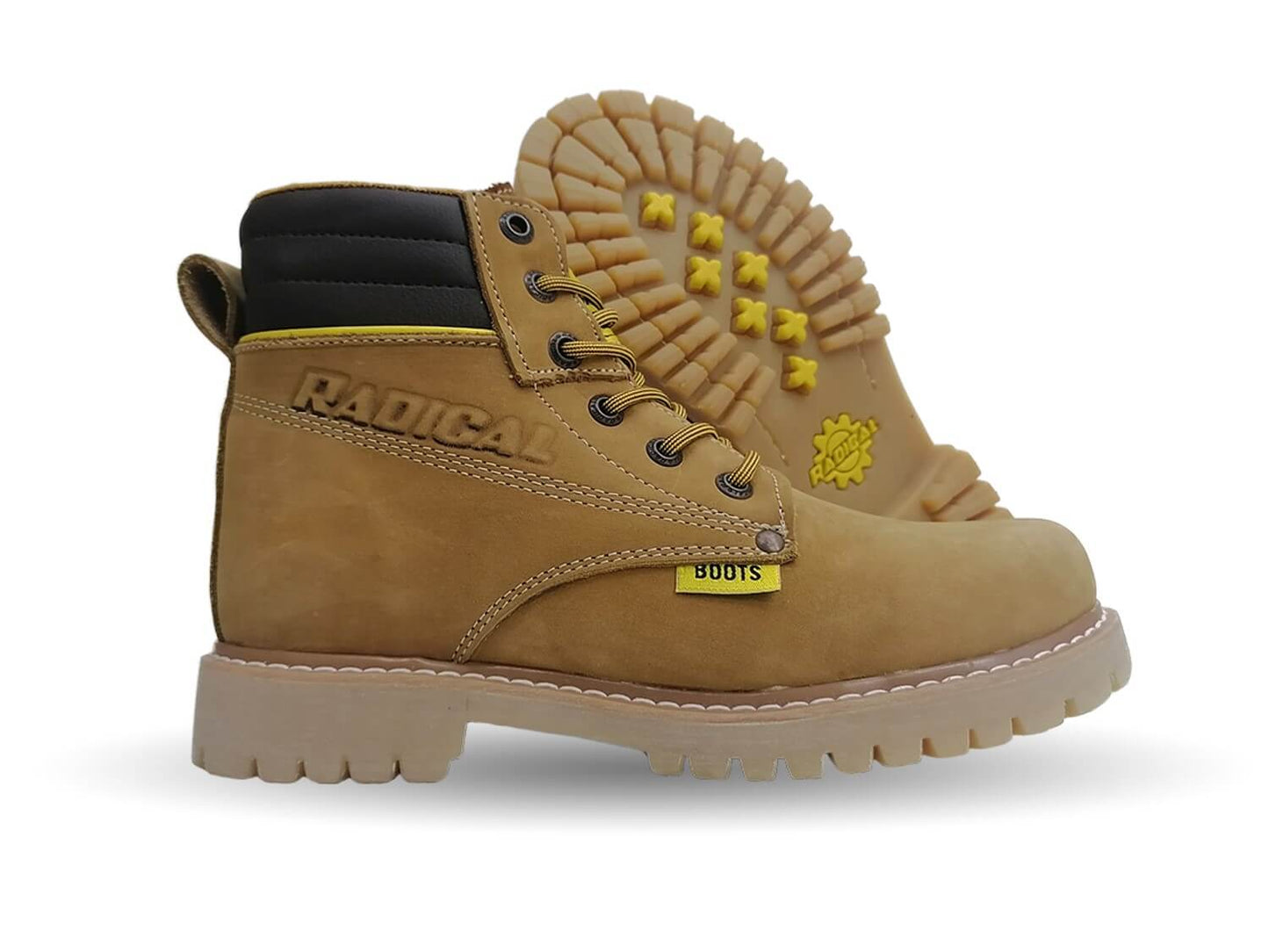 Botas Industriales y Casuales de piel Radical 23 Topo para hombre