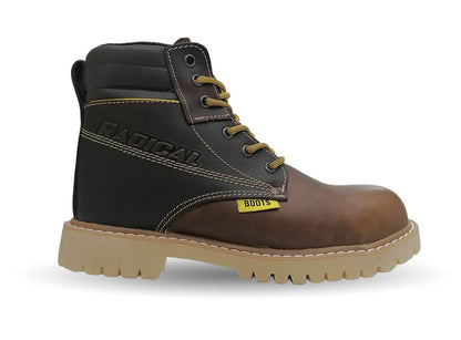 Botas Industriales y Casuales de piel con casco de acero Radical 24 Roble para hombre
