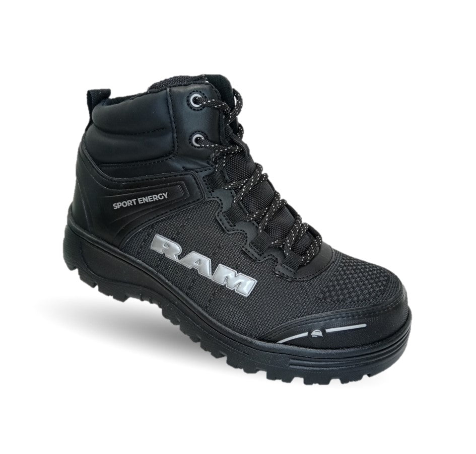 Botas Industriales y Casuales con casco dieléctrico Ram 545 Negro/Oxford para hombre