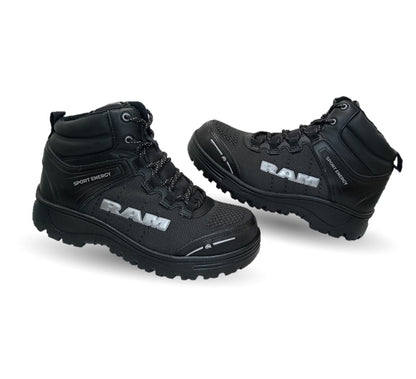 Botas Industriales y Casuales con casco dieléctrico Ram 545 Negro/Oxford para hombre