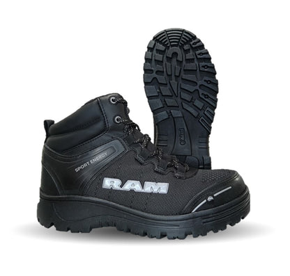 Botas Industriales y Casuales con casco dieléctrico Ram 545 Negro/Oxford para hombre