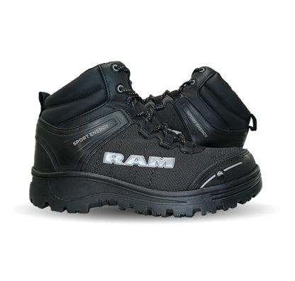 Botas Industriales y Casuales con casco dieléctrico Ram 545 Negro/Oxford para hombre
