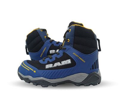 Botas Industriales y Casuales con casco dieléctrico Ram 619 Negro/Rey para hombre