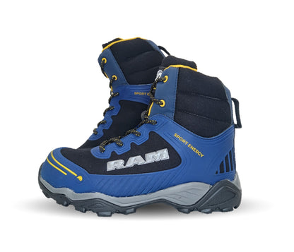 Botas Industriales y Casuales con casco dieléctrico Ram 619 Negro/Rey para hombre