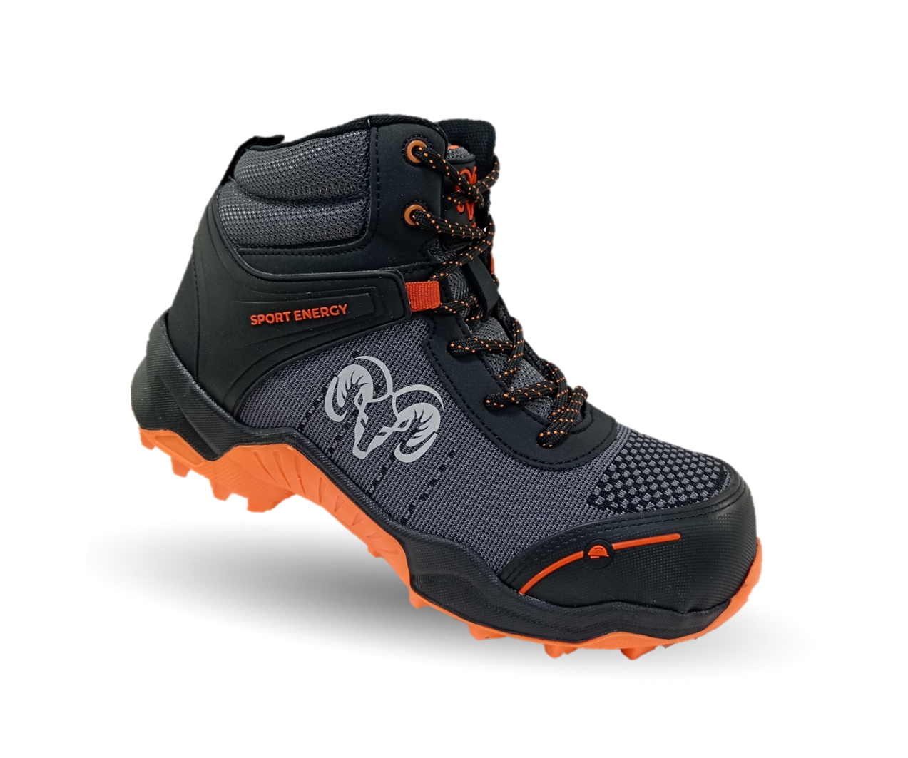 Casual Ram 9827 Color Acero/Negro/Naranja