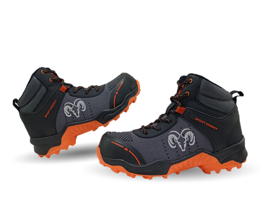 Casual Ram 9827 Color Acero/Negro/Naranja