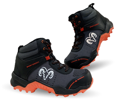 Casual Ram 9827 Color Acero/Negro/Naranja