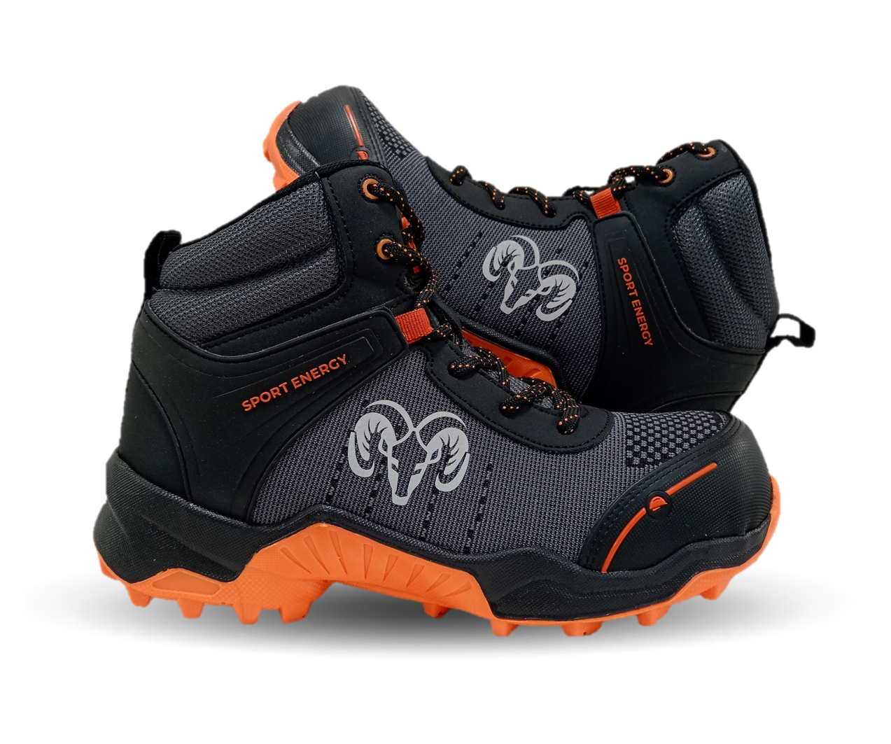 Casual Ram 9827 Color Acero/Negro/Naranja