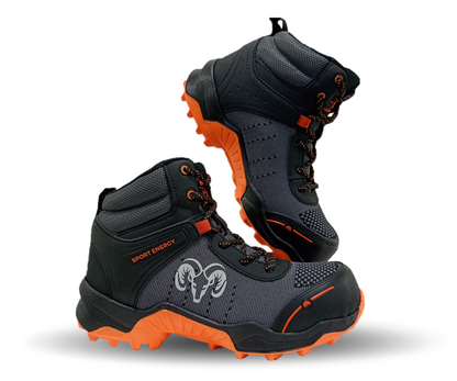 Casual Ram 9827 Color Acero/Negro/Naranja