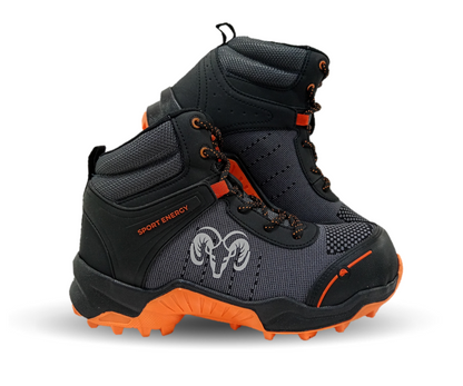 Casual Ram 9827 Color Acero/Negro/Naranja