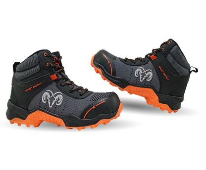 Casual Ram 9827 Color Acero/Negro/Naranja