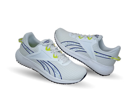 Tenis Deportivo Reebok 3978 Blanco/Marino/Amarillo para mujer