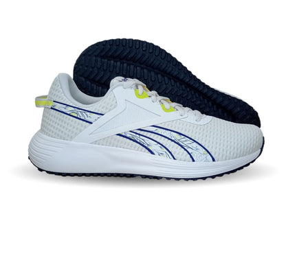 Tenis Deportivo Reebok 3978 Blanco/Marino/Amarillo para mujer