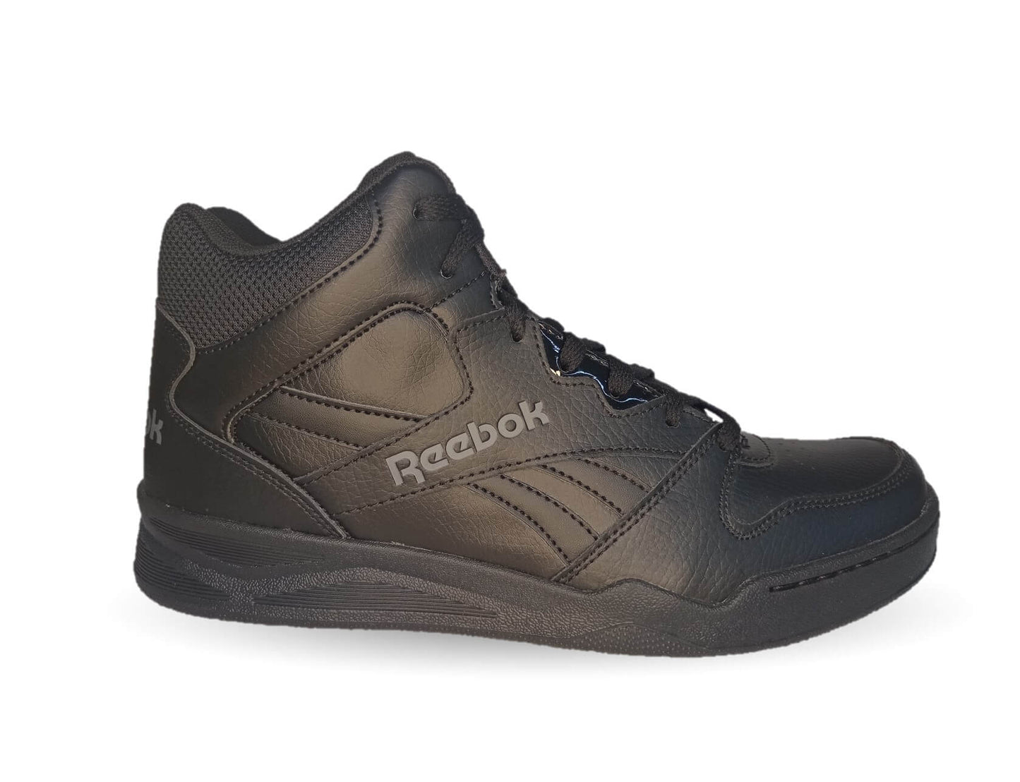 Tenis Urbano tipo Bota de piel Reebok 90 Negro/Negro para hombre