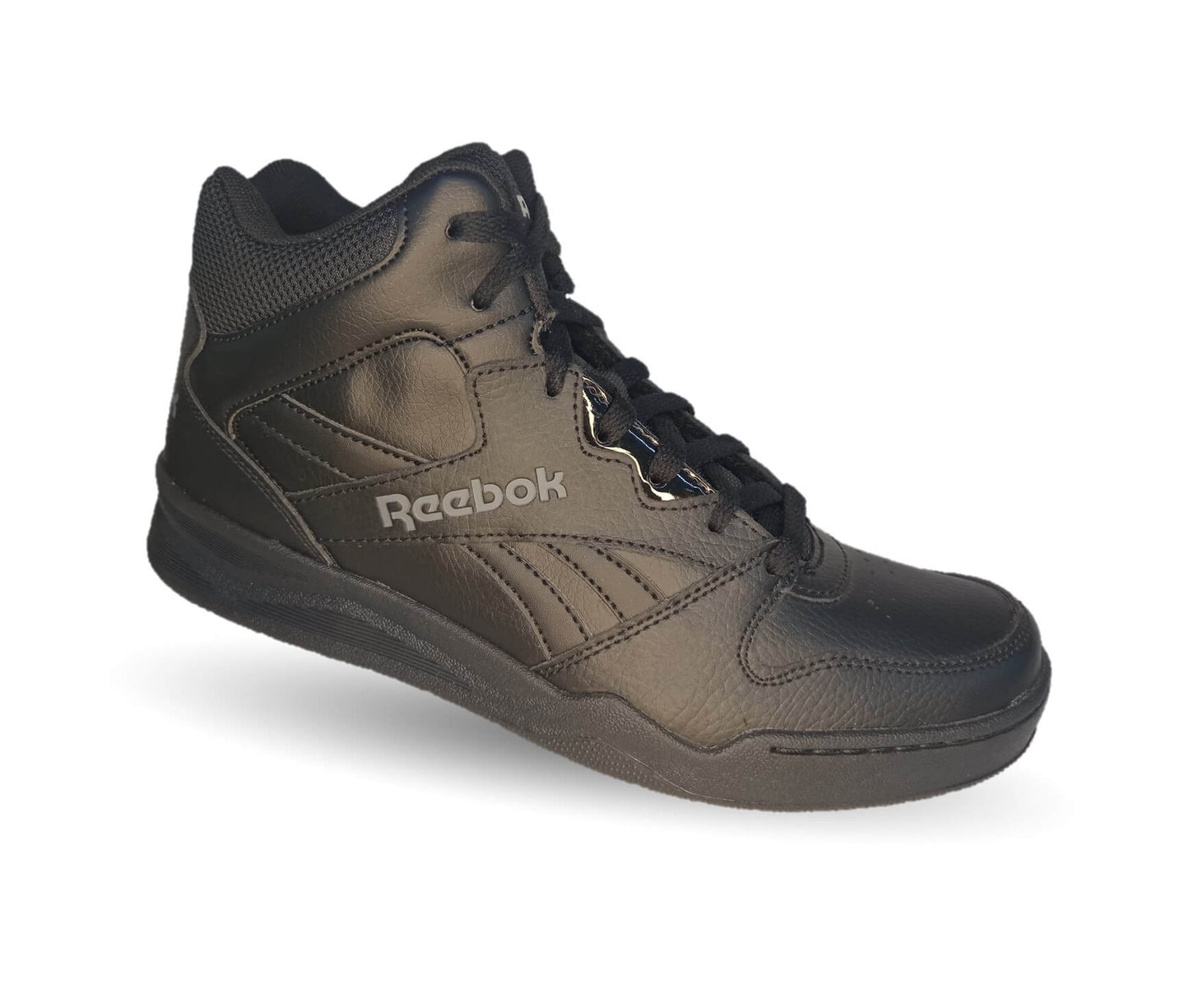 Tenis Urbano tipo Bota de piel Reebok 90 Negro/Negro para hombre