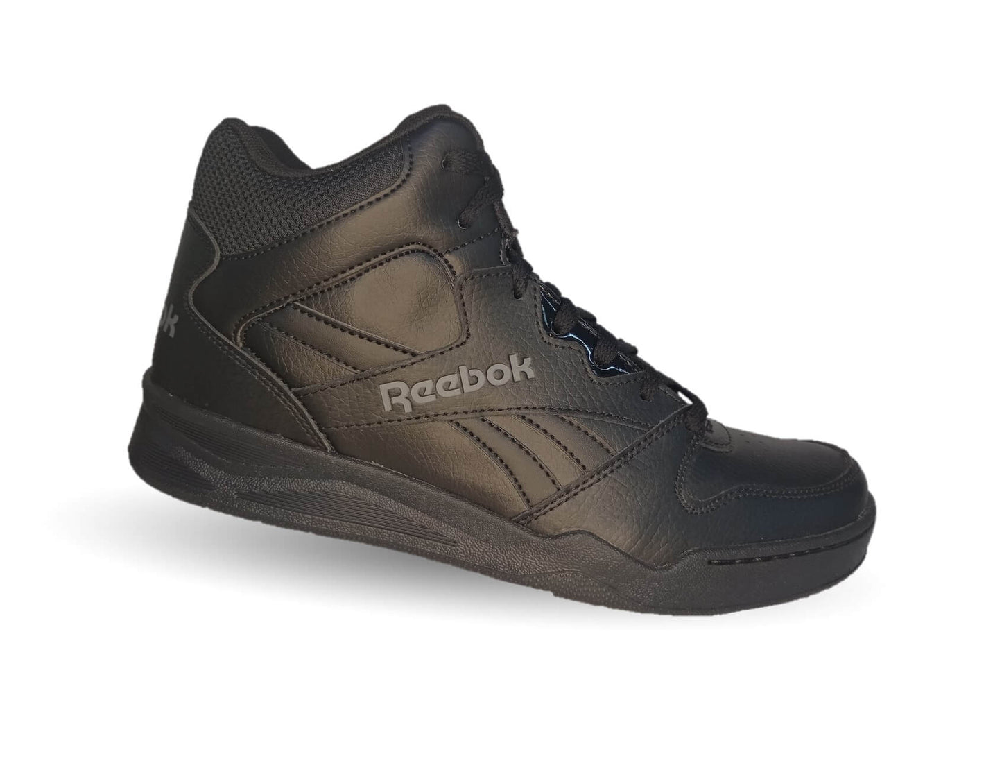 Tenis Urbano tipo Bota de piel Reebok 90 Negro/Negro para hombre