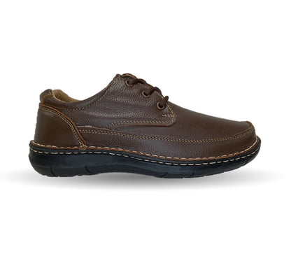 Zapato Casual de piel Riveello 100 Café para hombre