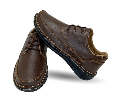 Zapato Casual de piel Riveello 100 Café para hombre