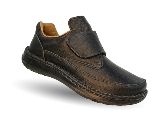 Zapato Casual de piel Riveello 104 Negro para hombre