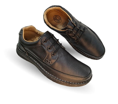 Zapato Casual de piel Riveello 110 Negro para hombre