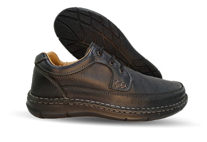 Zapato Casual de piel Riveello 110 Negro para hombre