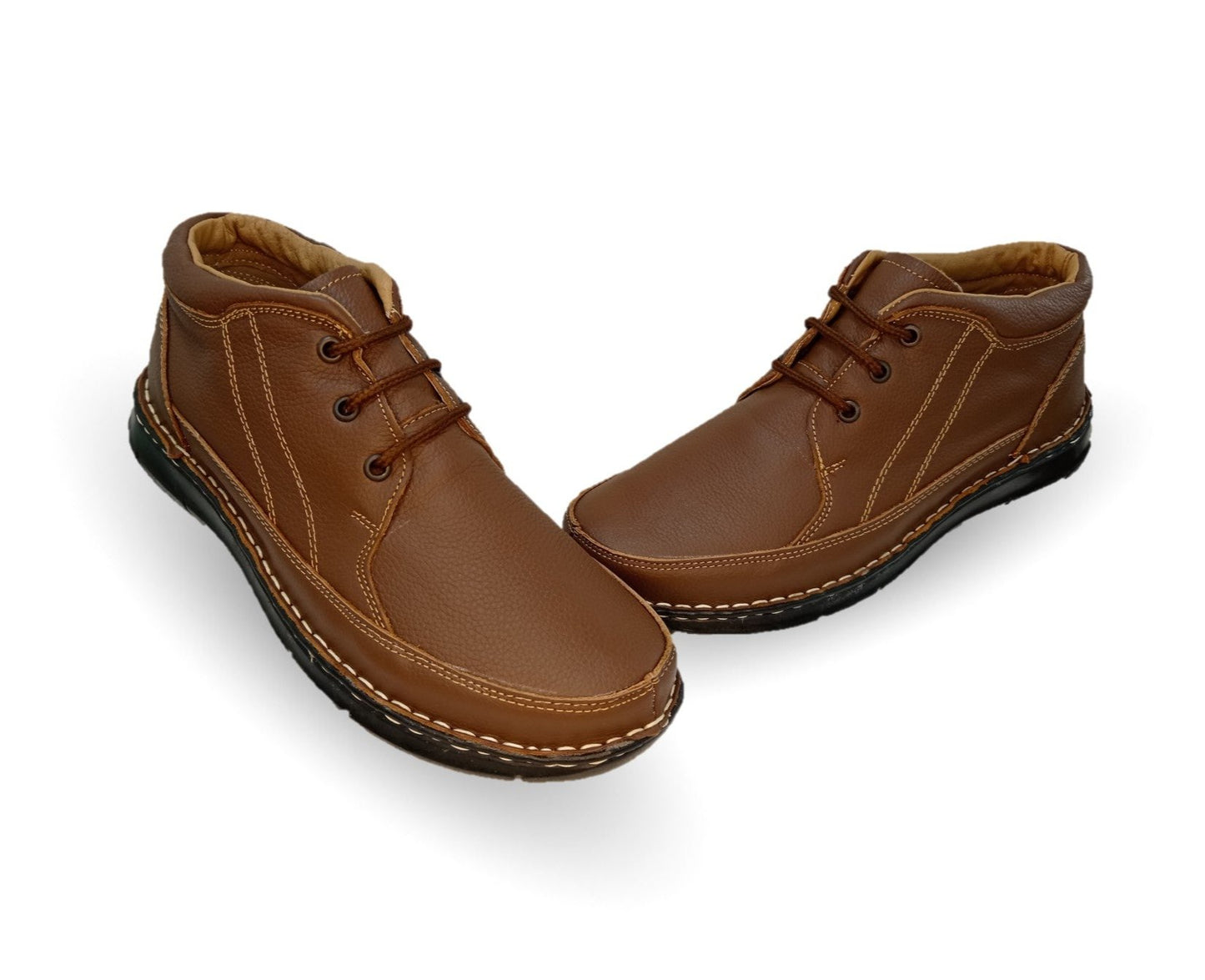 Zapato tipo Bota Casual de piel Riveello 400 Miel para hombre