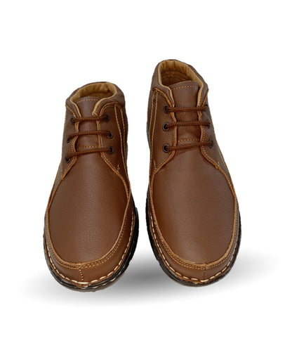 Zapato tipo Bota Casual de piel Riveello 400 Miel para hombre