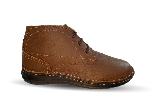 Zapato tipo Bota Casual de piel Riveello 420 Miel para hombre