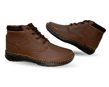 Zapato tipo Bota Casual Riveello 422 Color Miel para hombre